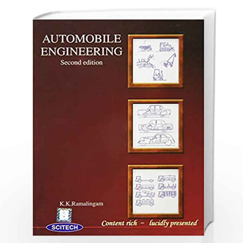 Automobile Engineering by Ramalingam  Book-9788183715744