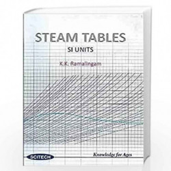 Steam Tables in SI Units by Ramalingam  Book-9788183715768
