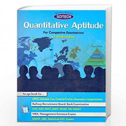 Quantitative Aptitude - For Competitive Examinations by Mohan Rao  Book-9788183714631
