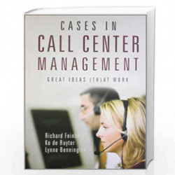 Cases in Call Center Management by FEINBERG Book-8179924424