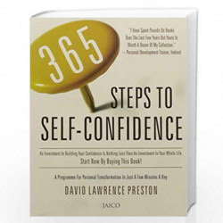 365 Steps to Self Confidence by DAVID L. PRESTON Book-9788179920299