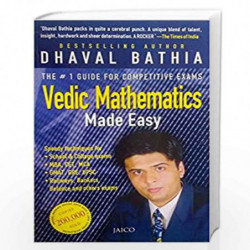Vedic Mathematics Made Easy by DHAVAL BATHIA Book-9788184952636