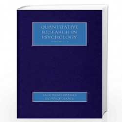 Quantitative Research in Psychology (SAGE Benchmarks in Psychology) by Jeremy Miles