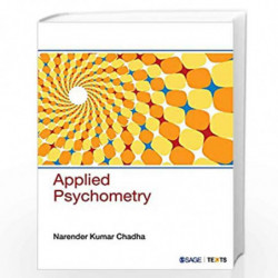Applied Psychometry (SAGE Texts) by Narender Kumar Chadha Book-9788132100782