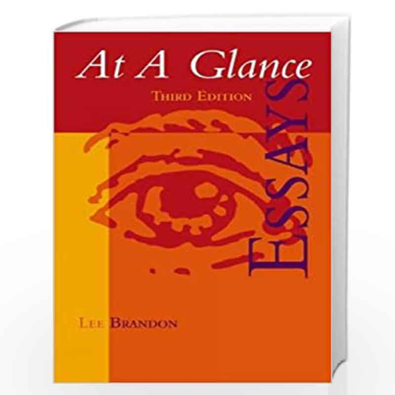 at　Prices　At　a　Best　At　Essays　Glance:　Brandon-Buy　Book　Essays　by　Lee　Glance:　Online　a　in