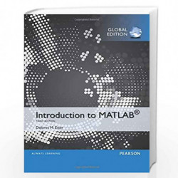 Introduction to MATLAB, Global Edition by Delores Etter Book-9781292019390