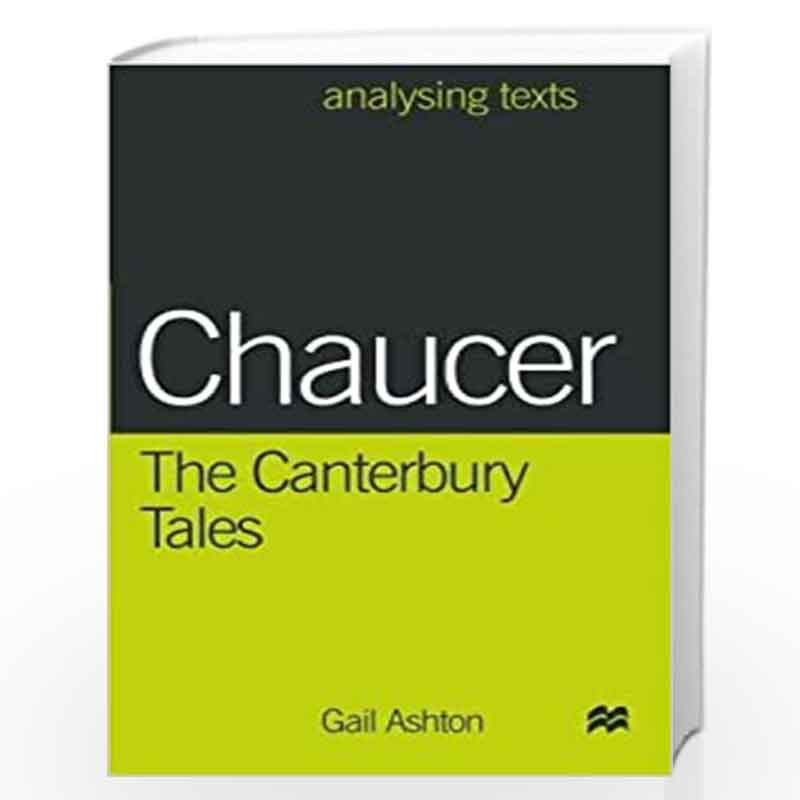 Chaucer The Canterbury Tales by Gail Ashton Book-9781137608161