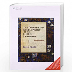 The Origins and Development of the English Language by Jahn Algeo Book-9788131516553