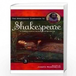 The Greenwood Companion to Shakespeare: A Comprehensive Guide for Students Vol 3 by Joseph Rosenblum Book-9780313327827