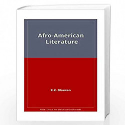 Afro American Literature by R K Dhawan Book-9788175511101