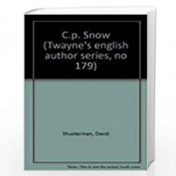 C.p. Snow (Twayne's english author series, no 179) by David Shusterman Book-9780805769937