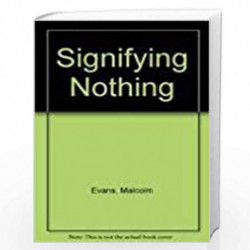 Signifying Nothing by Malcolm Evans Book-9780820311807