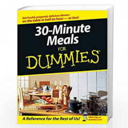 30Minute Meals For Dummies (For Dummies Series) by Bev Bennett Book-9780764525896