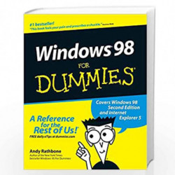 Windows 98 For Dummies (Windows 98 for Dummies, 1998) by Andy Rathbone Book-9780764502613