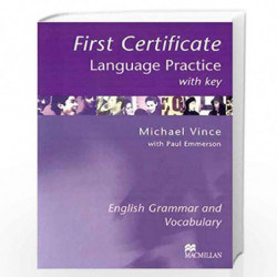 New First Cert Lang Pract with key (Language Practice) by Michael Vince Book-9781405007665