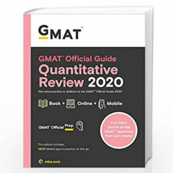 GMAT Official Guide Quantitative Review 2020: Book + Online by Gmat Book-9788126578719