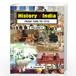 History Of India : From 1206 To 1773 ( Vol. 2 ) by N. Jayapalan Book-9788171569151