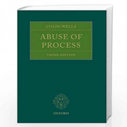 Abuse of Process by Colin Wells Book-9780198786047