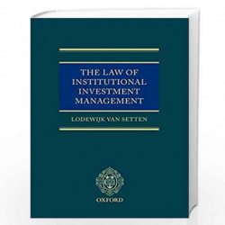 The Law of Institutional Investment Management by Setten Book-9780199285013