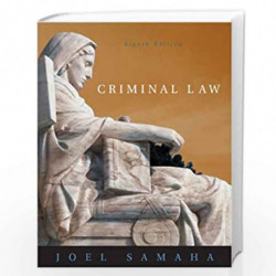 Criminal Law W/CD-Info 8e by Joel Samaha Book-9780534629915