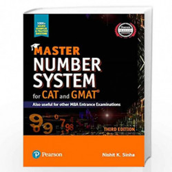 Master Number System for the CAT and GMAT (Also Useful for other MBA Entrance Examinations) by Nishit K. Sinha Book-978933258643
