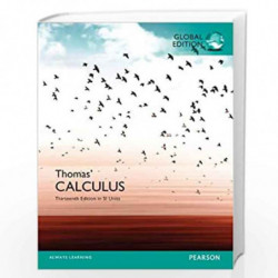 Thomas' Calculus: International ED by George B. Thomas Book-9781292089799