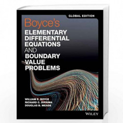 Boyces Elementary Differential Equations and Boundary Value Problems by William E. Boyce Book-9781119382874