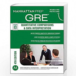 GRE Quantitative Comparisons & Data Interpretation (Manhattan Prep GRE Strategy Guides) by Manhattan Prep Book-9781937707873
