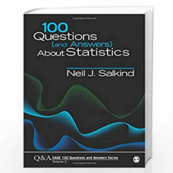 100 Questions (and Answers) About Statistics: 3 (SAGE 100 Questions and Answers) by Neil J. Salkind Book-9781452283388