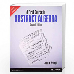 A First Course in Abstract Algebra, 7e by Fraleigh Book-9789332519039