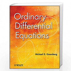 Ordinary Differential Equations by Michael D. Greenberg Book-9781118230022