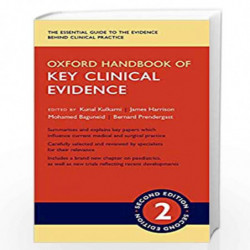 Oxford Handbook of Key Clinical Evidence (Oxford Medical Handbooks) by Harrison James Book-9780198729426