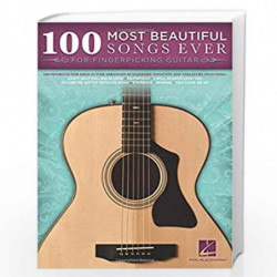 100 Most Beautiful Songs Ever: For Fingerpicking Guitar by Hal Leonard Publishing Corporation Book-9781458423306
