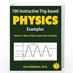 100 Instructive Trig-based Physics Examples: Waves, Fluids, Sound, Heat, and Light: 3 (Trig-Based Physics Problems with Solution