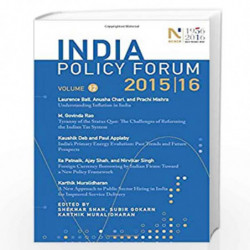 India Policy Forum 201516 - Vol. 12: Volume 12 by Subir Gokarn Book-9789386062086