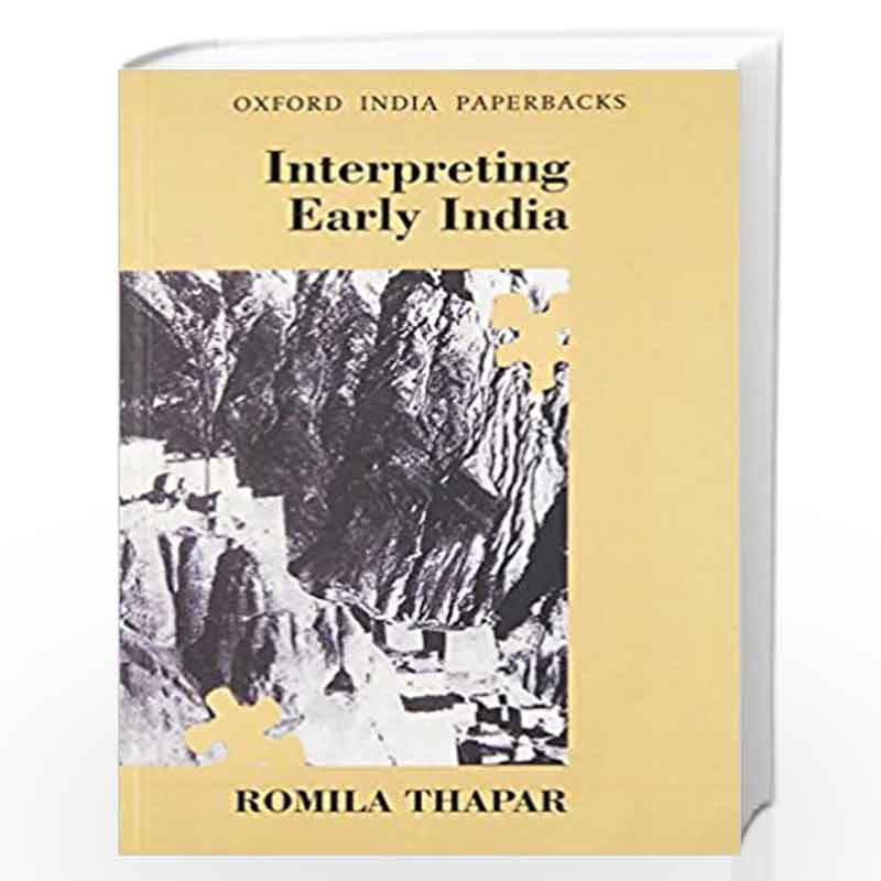 Interpreting Early India by Thapar Romila Book-9780195633429