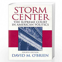 Storm Center  The Supreme Court in American Politics 4e by David M. O\'brien Book-9780393968910