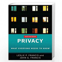 Privacy: What Everyone Needs to Know by Leslie Francis Book-9780190875756