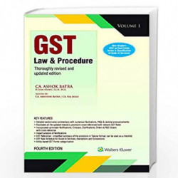 GST Law & Procedure: Vol. 3 by CA. Ashok Batra Book-9789389702903
