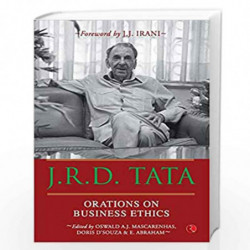 J.R.D. Tata: ORATIONS ON BUSINESS ETHICS by Oswald A J Mascarenhas Book-9789353335687