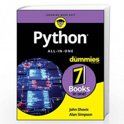 Python All-in-One For Dummies (For Dummies (Computer/Tech)) by Shovic Book-9781119557593