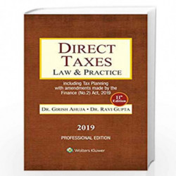 Direct Taxes Law & Practice by GIRISH AHUJA Book-9789389335316