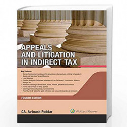Appeals and Litigation in Indirect Tax by Avinash Poddar Book-9789389335934