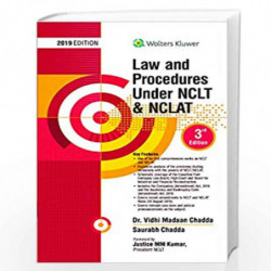 Law and Procedure under NCLT and NCLAT by Vidhi Madaan Chadda Book-9789389335743