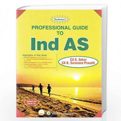 Professional Guide To Ind AS (2019-2020 Session) by G SEKAR Book-9789388696203