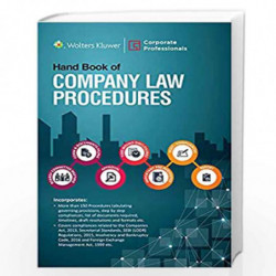 Handbook of Company Law Procedures by CORPORATE PROFESSIONALS Book-9789388696081