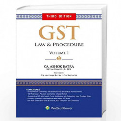 GST Law & Procedure by CA ASHOK BATRA Book-9789388313926