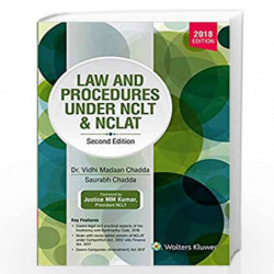 Law and Procedures Under NCLT & NCLAT by VIDHI MADAN Book-9789387506176