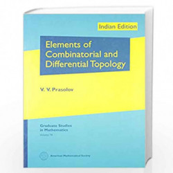 Elements Of Combinatorial And Different Topology by V. V. Prasolov Book-9781470419158