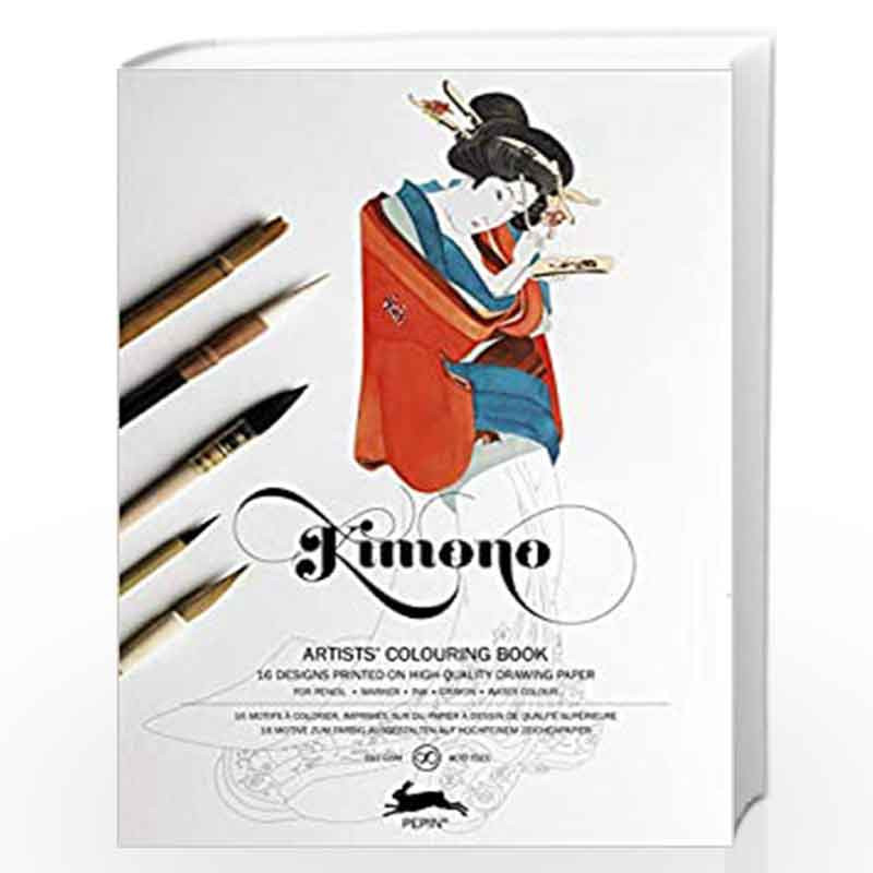 Kimono: Artists' Colouring Book by No Author Book-9789460098062